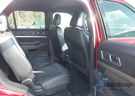 2018 Ford Explorer Xlt z USA, uszkodzony, nr VIN 1FM5K8D86JGA50582